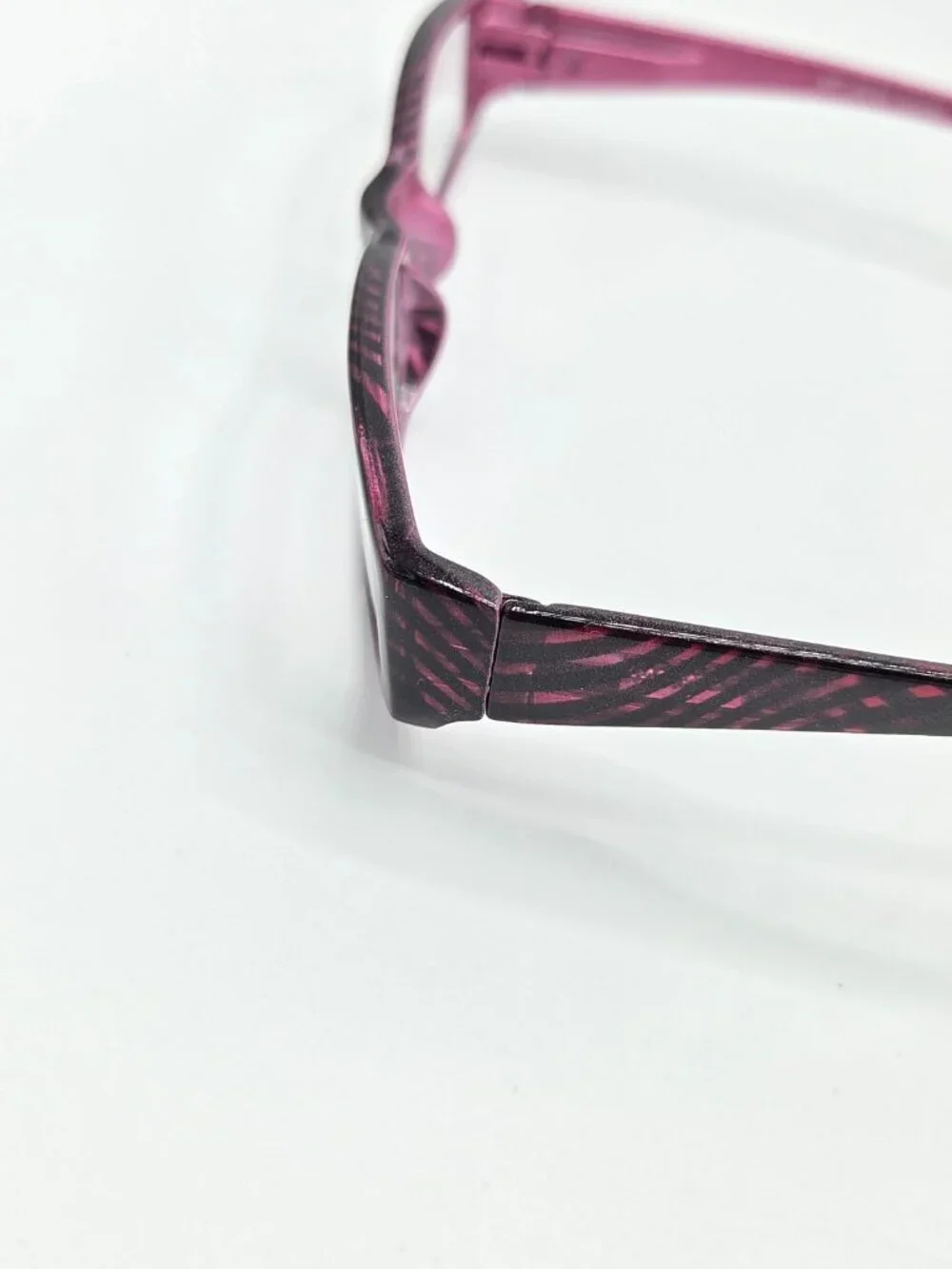 Reading Glasses with Matching Case - Spring Temples +1.00 Pink & Black